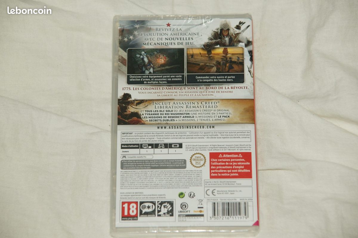 Assassin's Creed 3 - Washington Edition de UBISOFT - Playstation 3