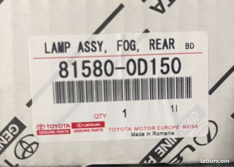 Feu pare choc ar toyota yaris 4 (image 3)