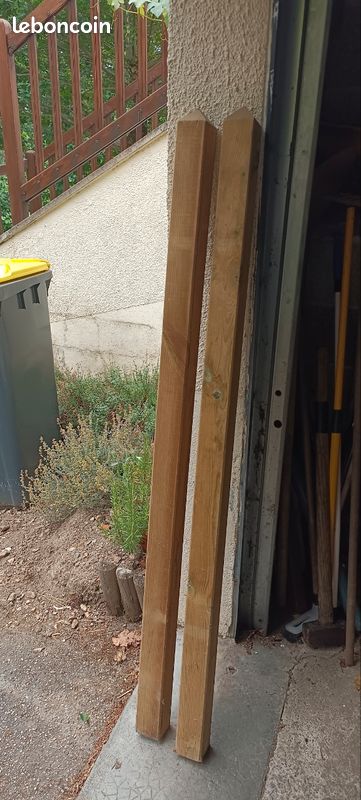 2 poteaux 150cm 70x70 (image 3)