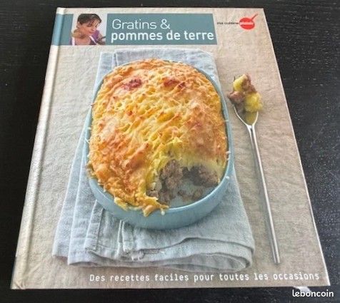 Livre cuisine - Gratins et pomme de terre TBE (image 1)