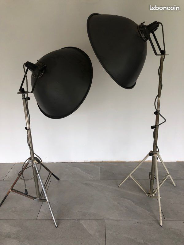 Projecteurs / Paraboliques Studio Photo Narita – Vintage 1960 – Occasion