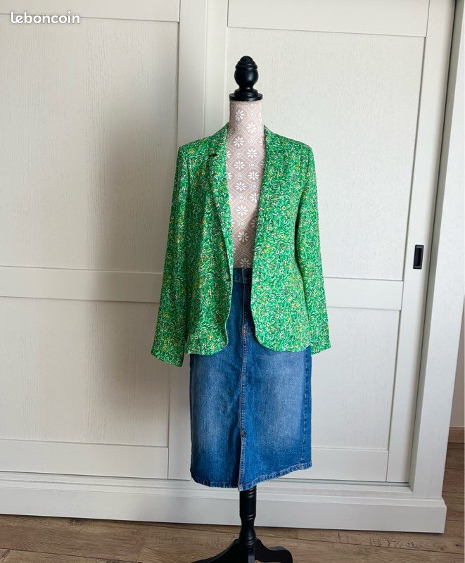 Cache Cache Veste Blazer Fluide Femme Veste Fluide Imprimée