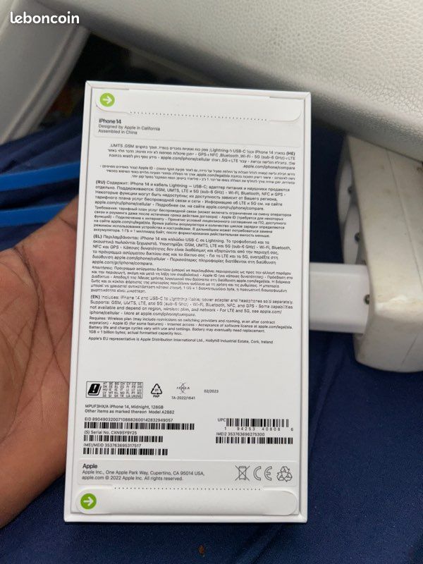 IPhone 14 (dans sa boîte d’origine) (image 3)