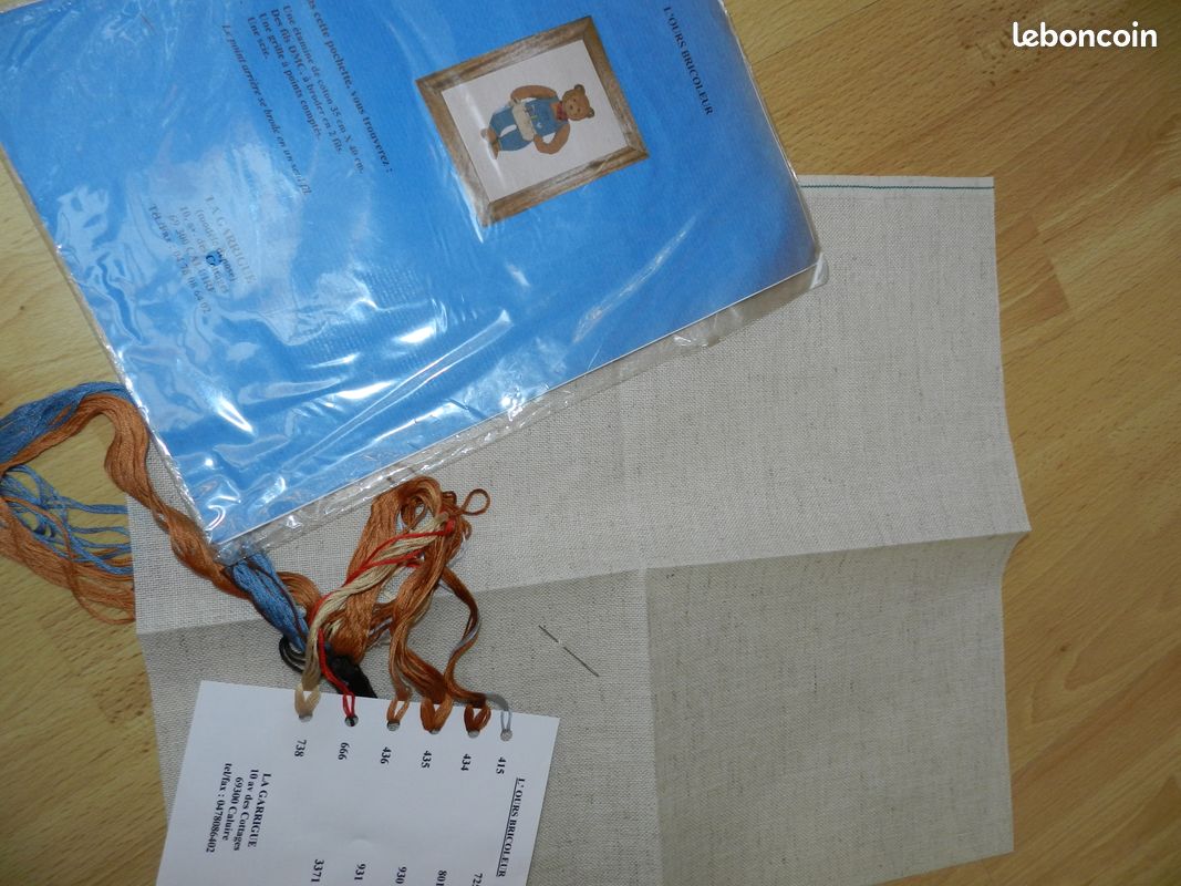 Kit broderies DMC ours (image 7)
