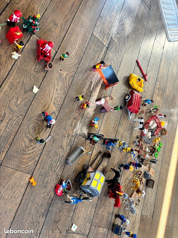 Lot de playmobils, animaux et accessoires (image 9)