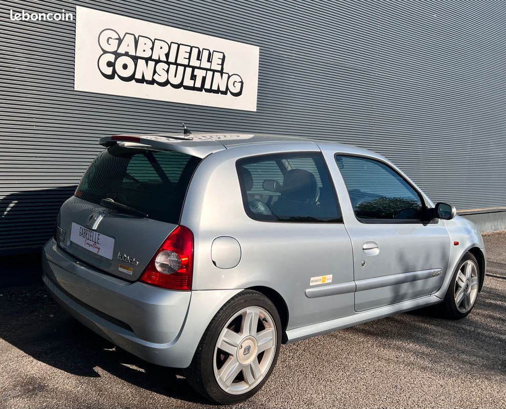 RENAULT CLIO 2 RS 2.0 172 PHASE 2 - F1 TEAM - ORIGINE JAPON - 156000km (image 2)
