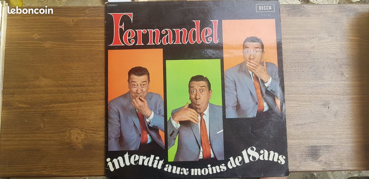 2 vinyles de Fernandel (image 1)