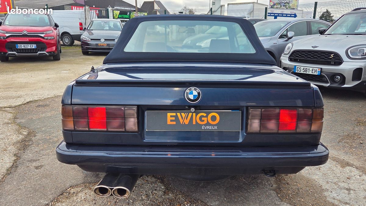BMW SÉRIE 3 CABRIOLET 325I 171CH - INTÉRIEUR CUIR - JANTES BORDET - ÉCHAPPEMENT BOSe (image 5)