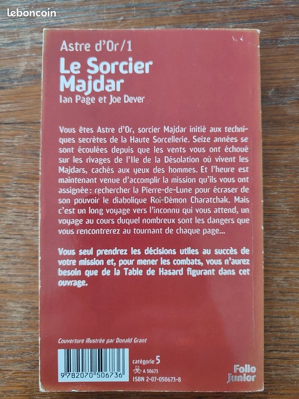 LDVELH - Le sorcier Majdar - Astre d'or 1 réédition (image 2)