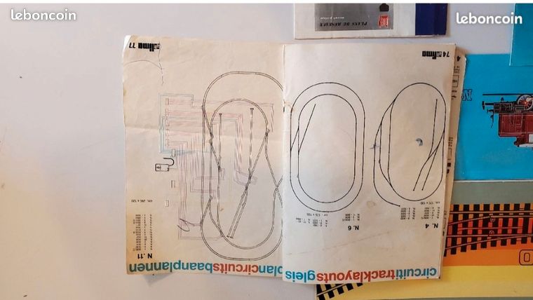 Circuit Grand Prix Jouef - Années 1975 - Voitures électriques - Occasion