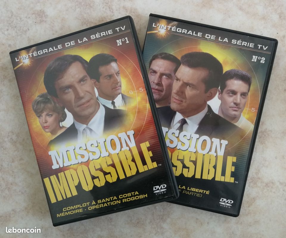 2 DVD série MISSION IMPOSSIBLE (image 1)