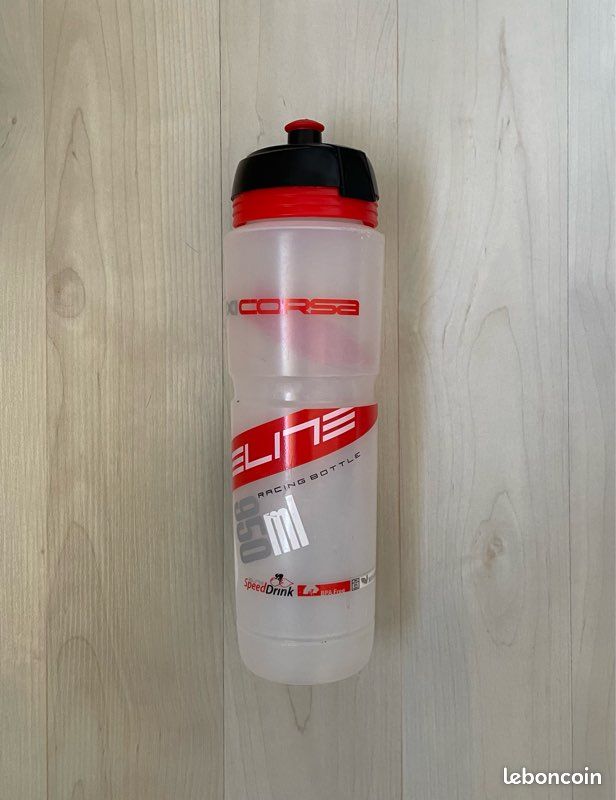 Gourde De Vélo Elite Vintage, équipe Katusha Russie, Rouge, Fabriquée En Italie