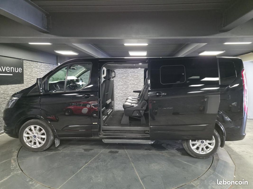 FORD TOURNEO CUSTOM 2.0 EcoBlue - 130 - BVA COMBI 320 L2H1 Titanium (image 3)