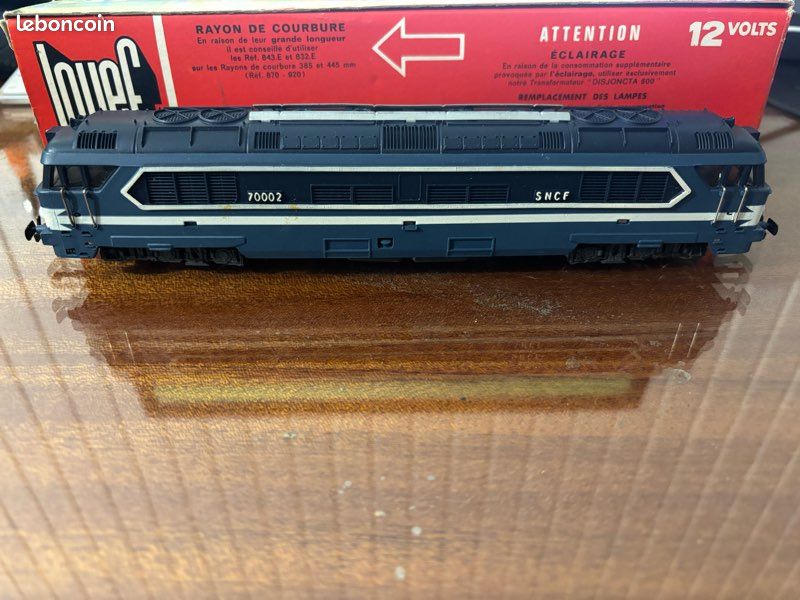 Jouef: Diesel locomotive CC 70002 SNCF ref. 8561