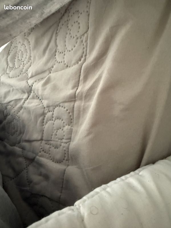 Lit 160*200+ sommier + matelas+ housse + protège matelas (image 7)