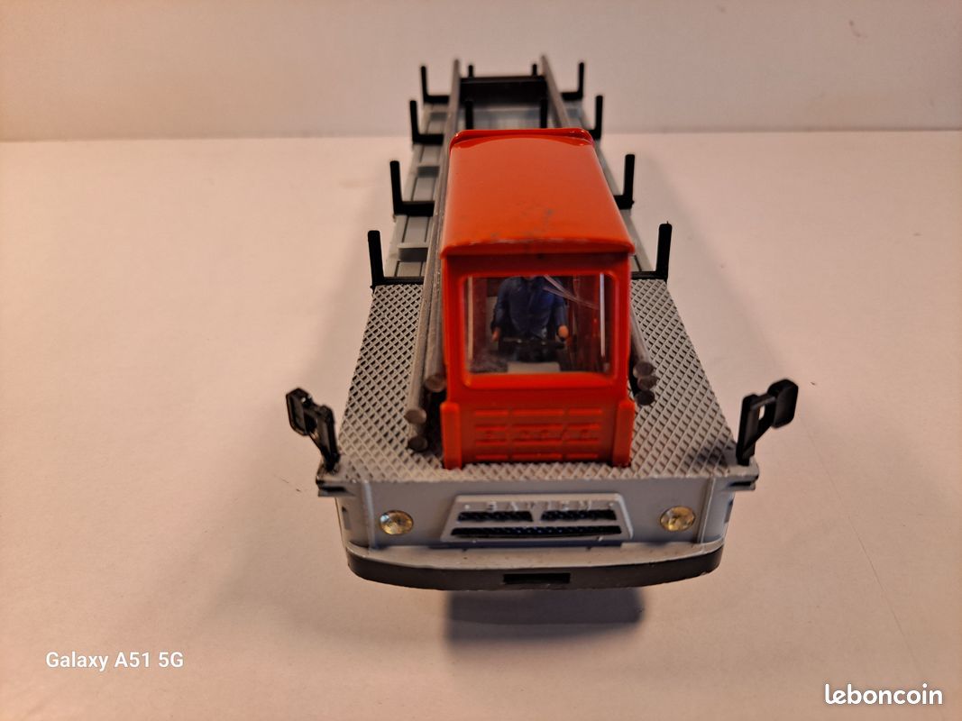 Miniature Dinky Toys / Dan Toys – Saviem Porte Fer – Échelle 1/43 – Boîte D'origine