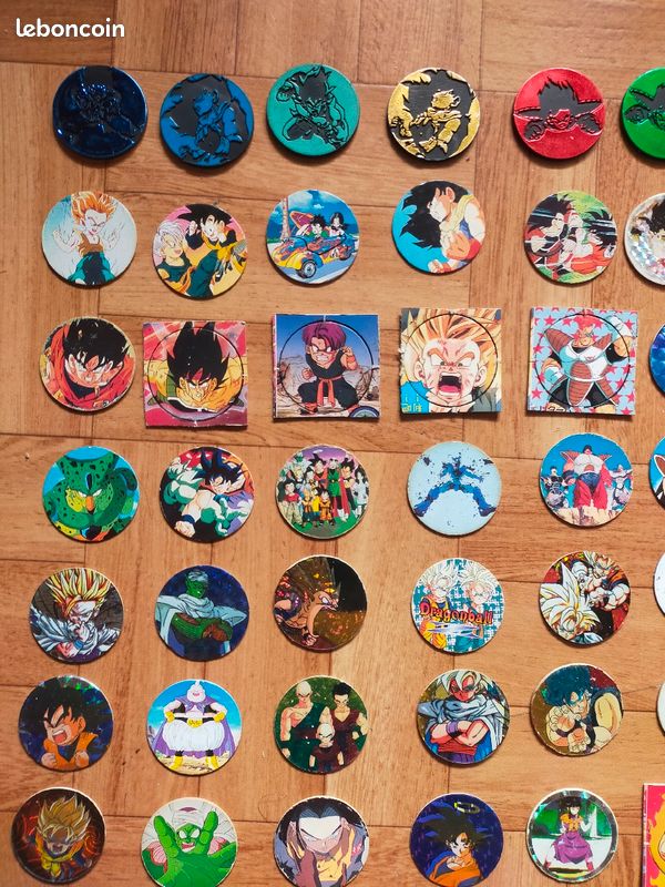 Collection de pogs Dragon Ball (image 3)