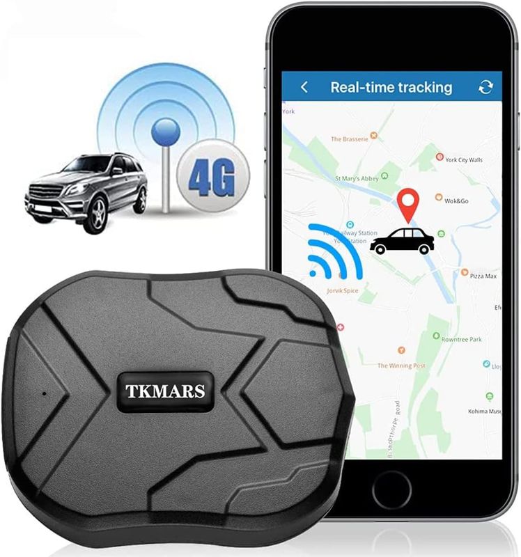 Traceur GPS Voiture 4G Antivol Aimant Surveillance en Temps Réel  Positionnement - Équipement auto
