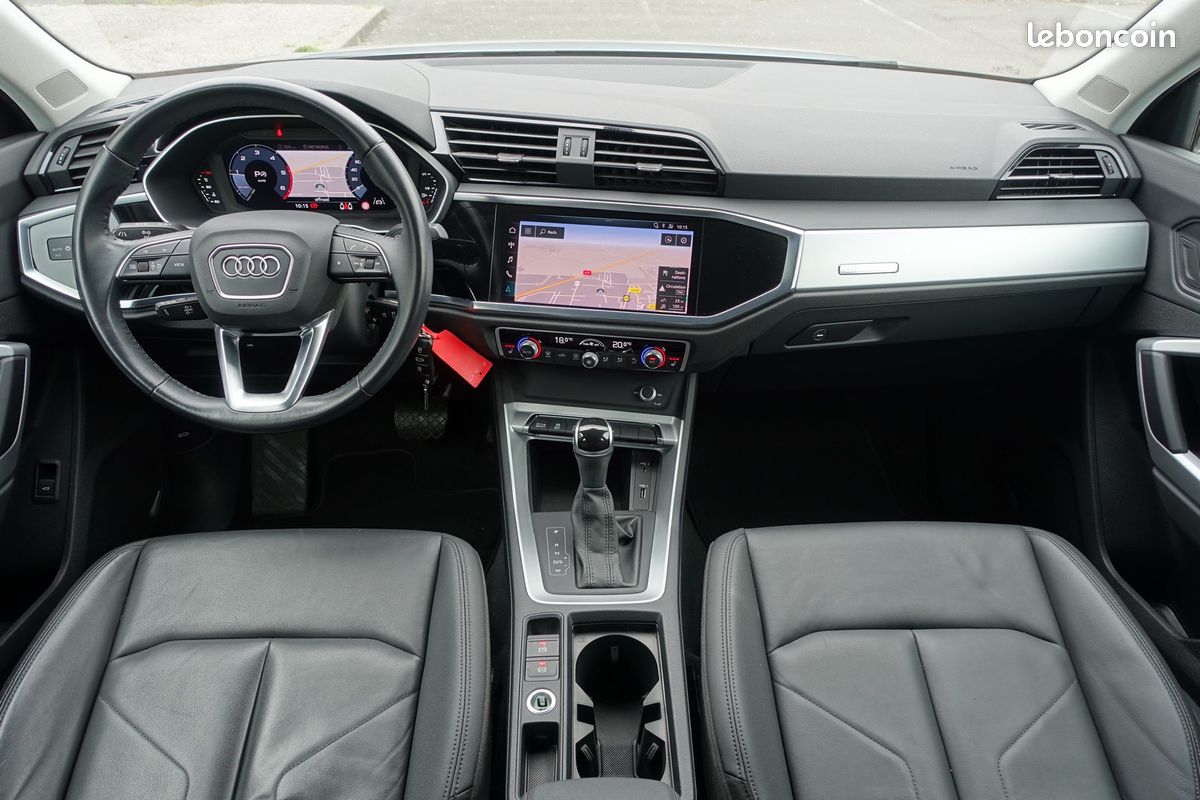 Q3 Sportback 35 Tdi 150cv S-Tronic Virtual cockpit/Cuir sport chauffant/Toit ouvrant/Carplay/Grd Gps Europe/Régulateur/Hayon électrique/Attelage/1°Main/Garantie 12 mois (image 12)