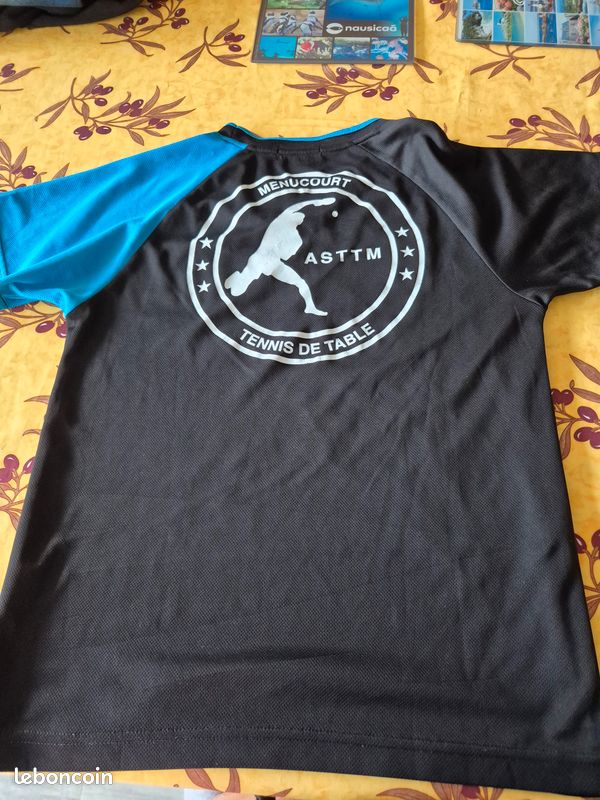 Tee shirt tennis de table menucourt (image 2)