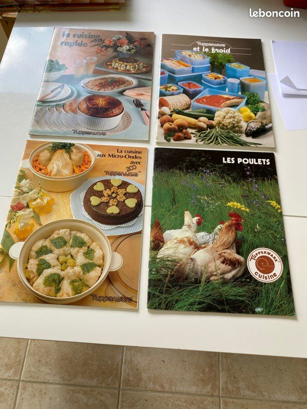 Lot de livres recettes Tupperware (image 3)