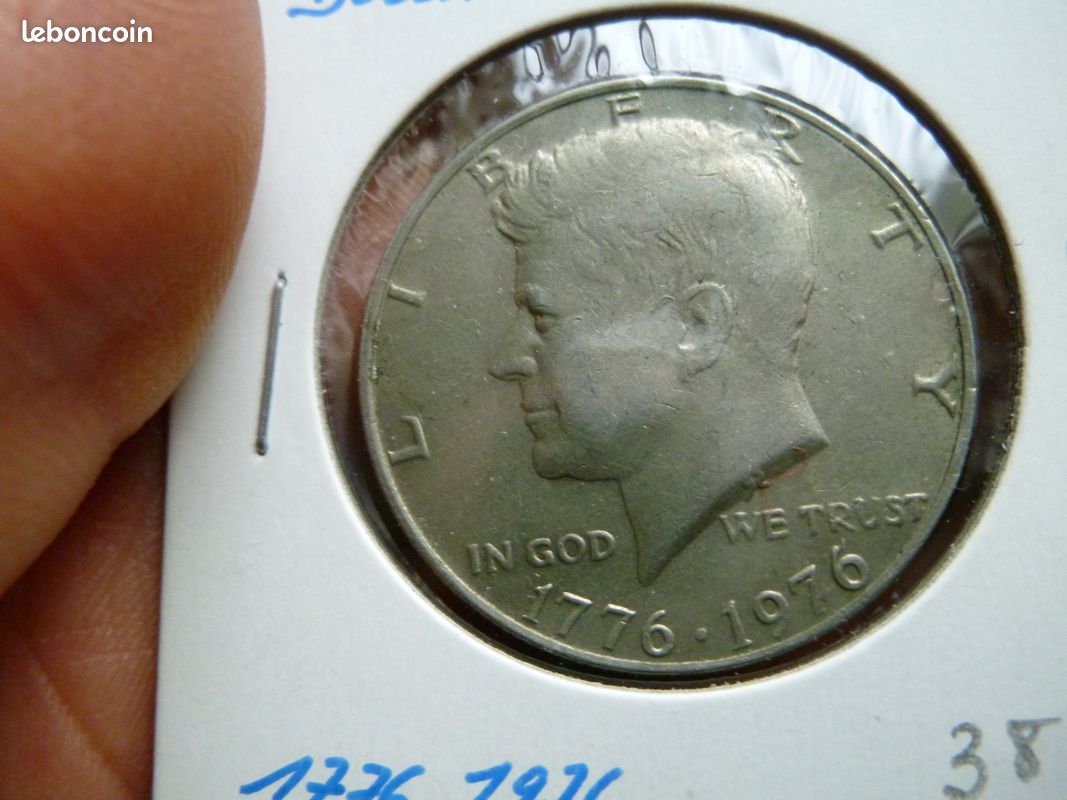Piéce HALF DOLLAR 1776-1976 (image 1)
