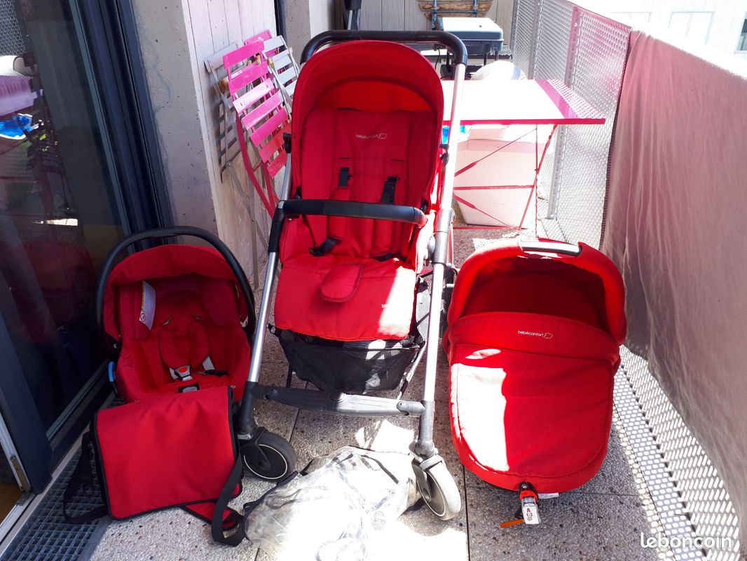 Poussette Pack trio Streety plus Bébé Confort poussette nacelle cosy (image 3)