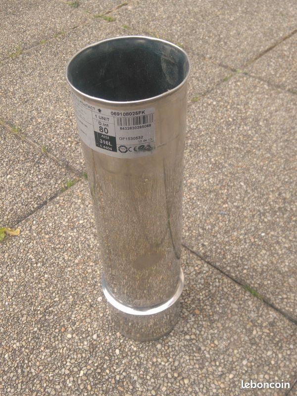 Conduit DINAK droit Ø80 (image 2)