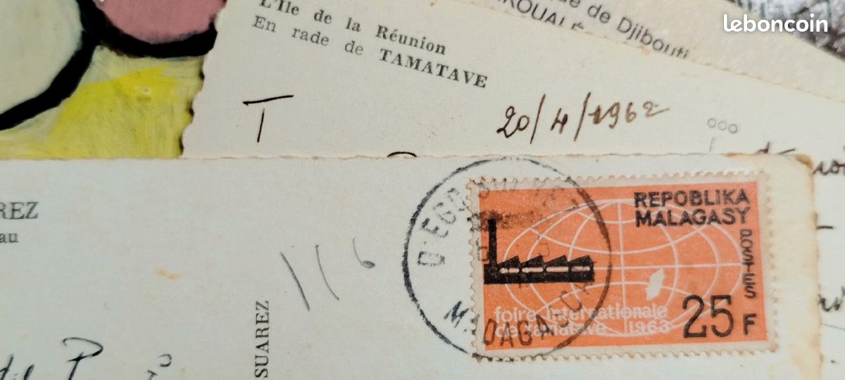 Cartes postales océan indien Annee 1960 (image 9)