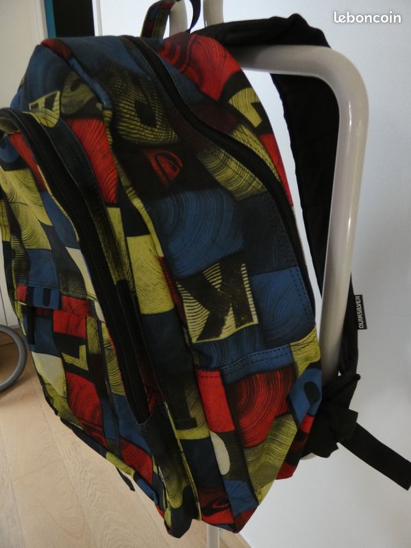 Sac à dos scolaire + trousse QUIKSILVER NEUF (image 4)