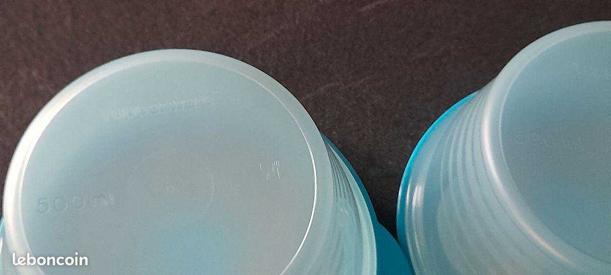 TUPPERWARE NEUF BOL CRYSTALWAVE 800 ML COLLECTOR