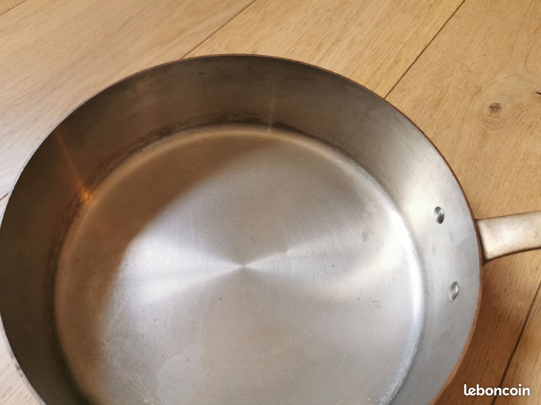 Casserole cuivre TOURNUS 20cm diamètre (image 4)