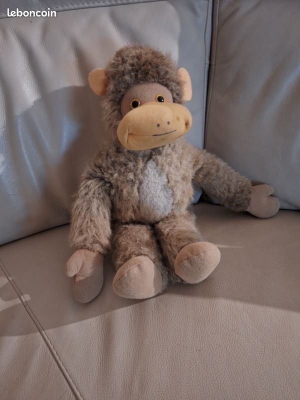 Singe en peluche (image 1)