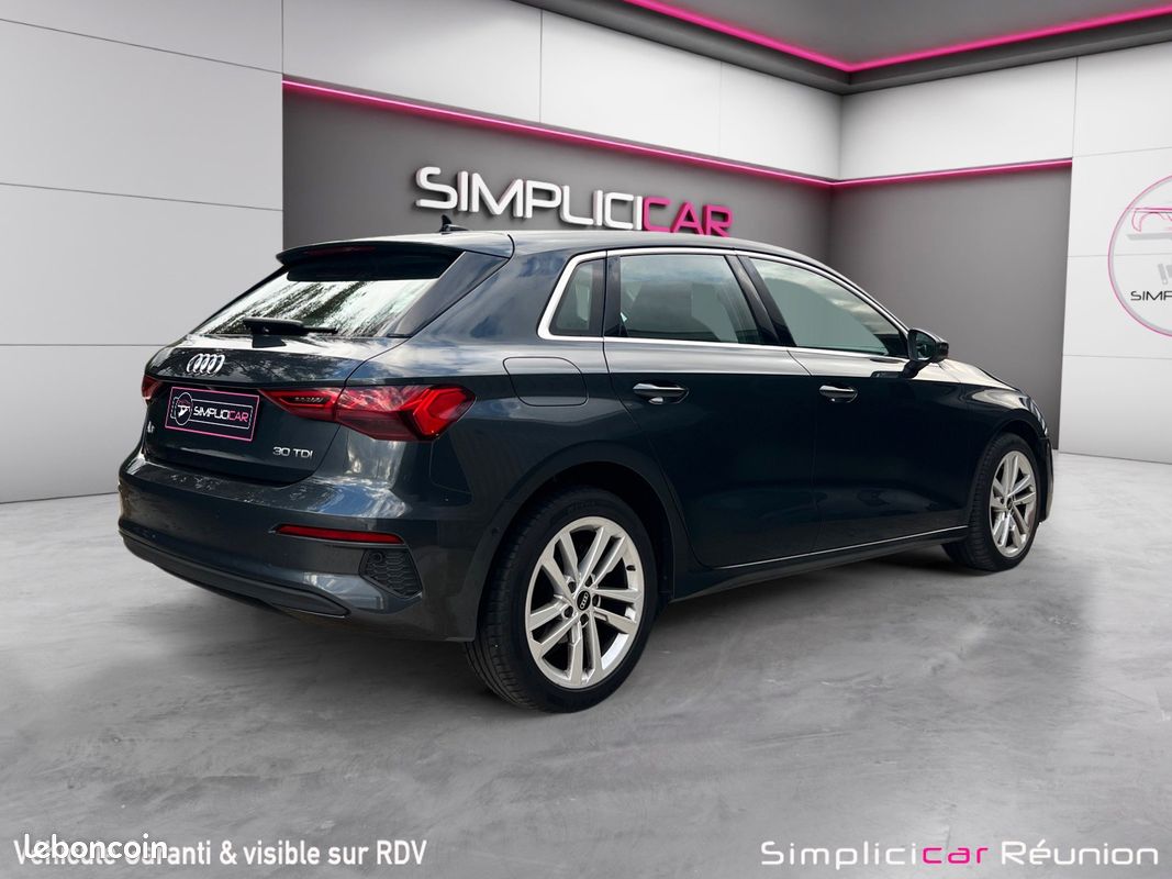 AUDI A3 SPORTBACK 2.0 TDI 116CH S-Tronic 7 Design Caméra Carplay Garantie 12 mois (image 6)