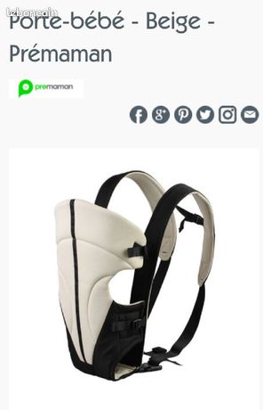 Porte Bebe Et Echarpe De Portage Premaman D Occasion Annonces Equipement Bebe Leboncoin Page 2