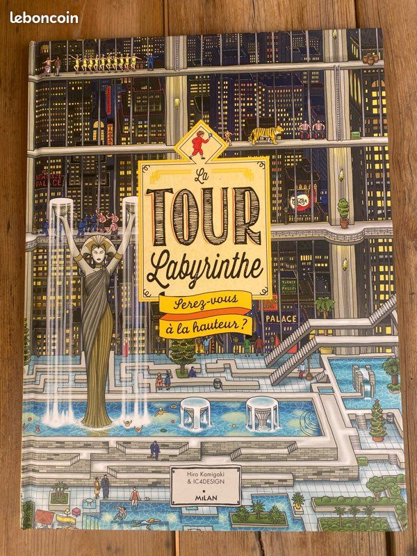 Livre jeu. La tour labyrinthe (image 1)