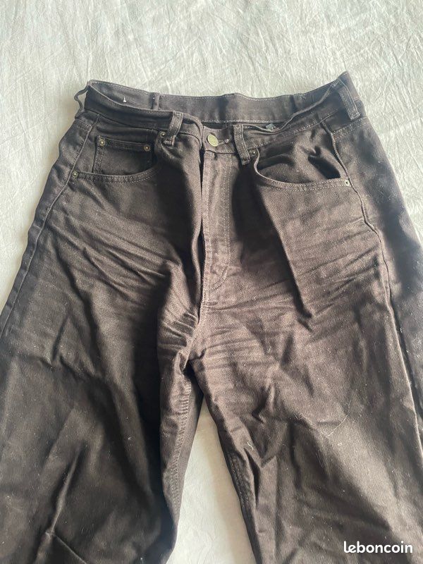Jean marron forme ballon balloon Zara taille M (image 4)