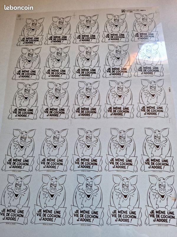 Serigraphie cochons (image 3)