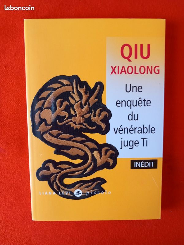 Qiu Xiaolong. Une enquête du vénérable juge Ti. Ed liana levi (image 1)