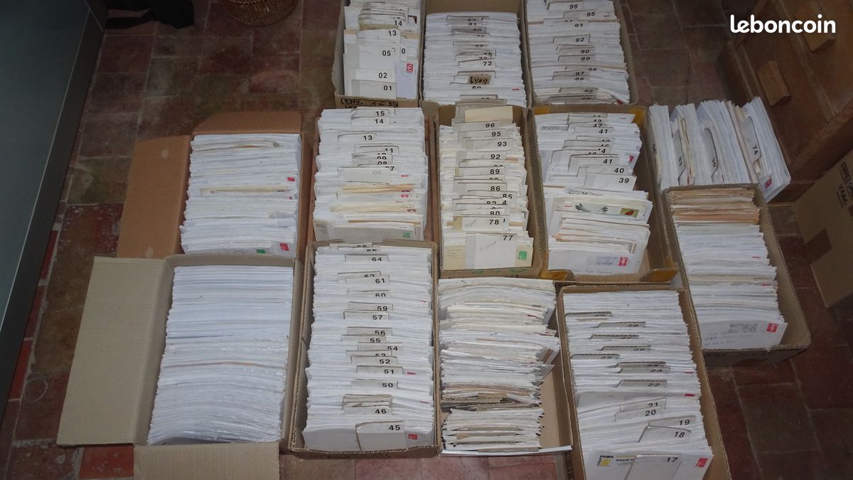 Lot de 95 flammes postales du département de l'Hérault (image 2)