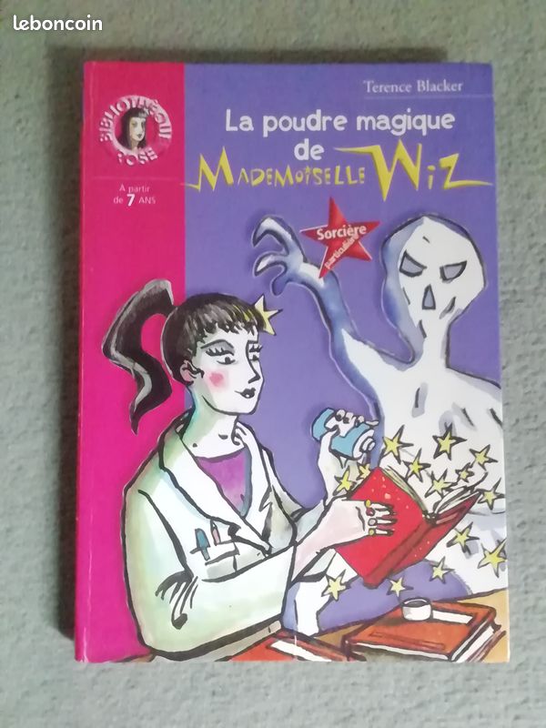 Livre La poudre magique de Mademoiselle Wiz (image 1)