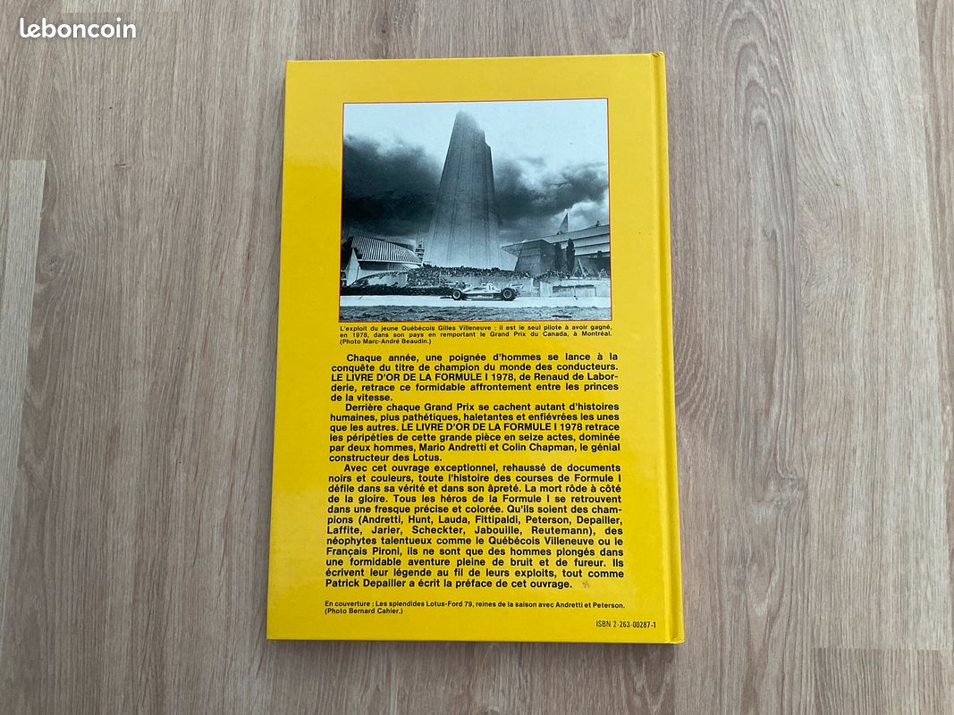 Le Livre D'Or De La Formule 1. Edition 1999 de Bernadette Laurens