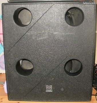 Enceintes Samson D412 + caisson Martin Audio ics 300 (image 1)