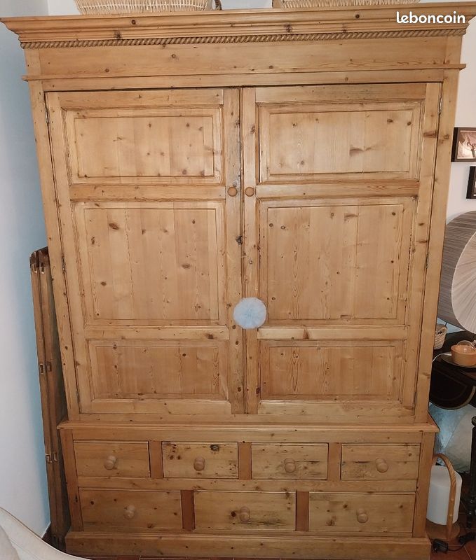 Armoire buffet 2 corps anglais (image 3)