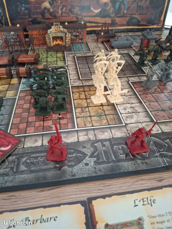 HeroQuest Jeu De Société MB - Version 1990 Complète - Occasion