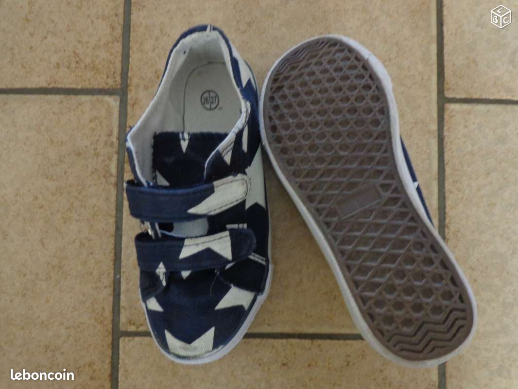 Tennis velcro - pointure 26 / 27 (image 2)