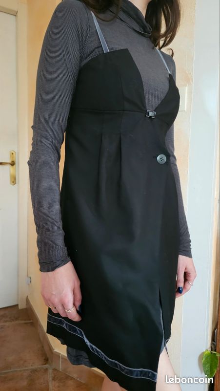 COP COPINE, superbe robe noire , modèle SUZELLE, taille 1 ou 36, COM9