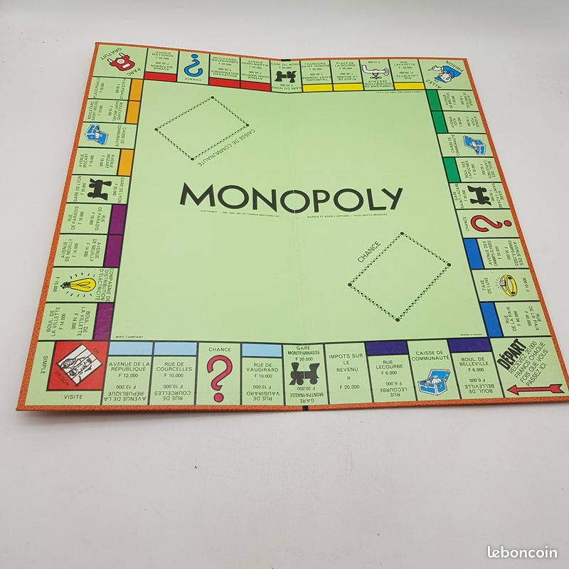 Jeu de société Monopoly vintage - Miro - Jeux & Jouets