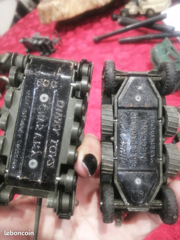 Lot Char dinky toys Panhard, AMX, (image 3)