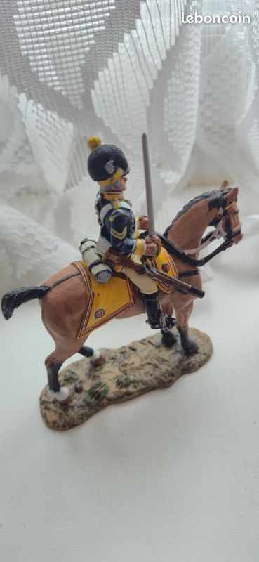 Figurine en plomb, Sergent des Light Dragoons, G.-B., 1795 (image 2)